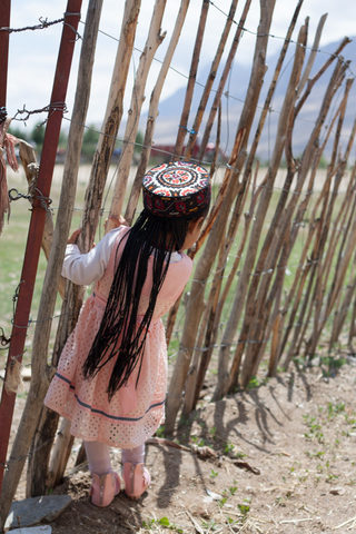 Tajik Girl Waiting
