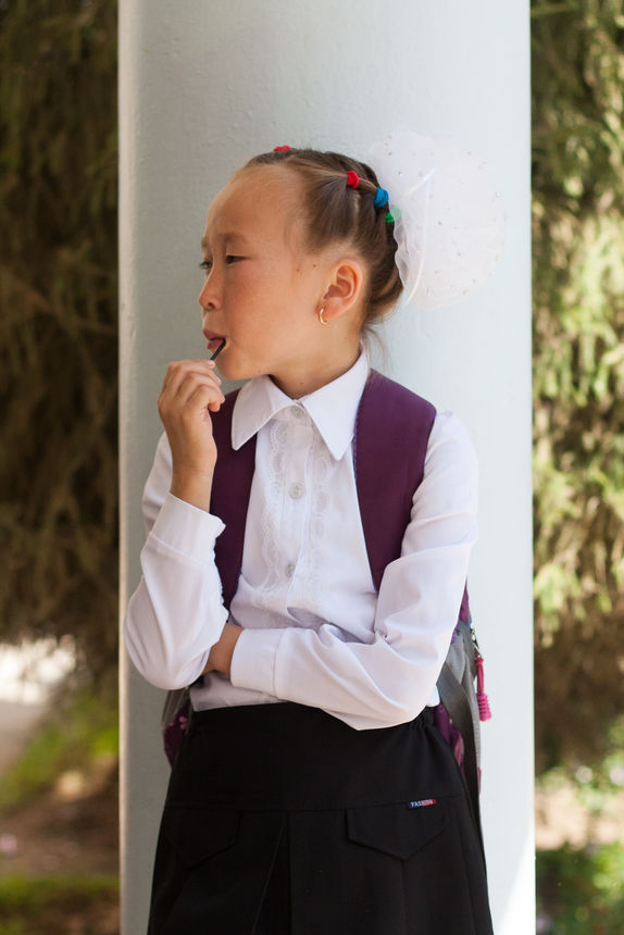 Pupil in Toktogul
